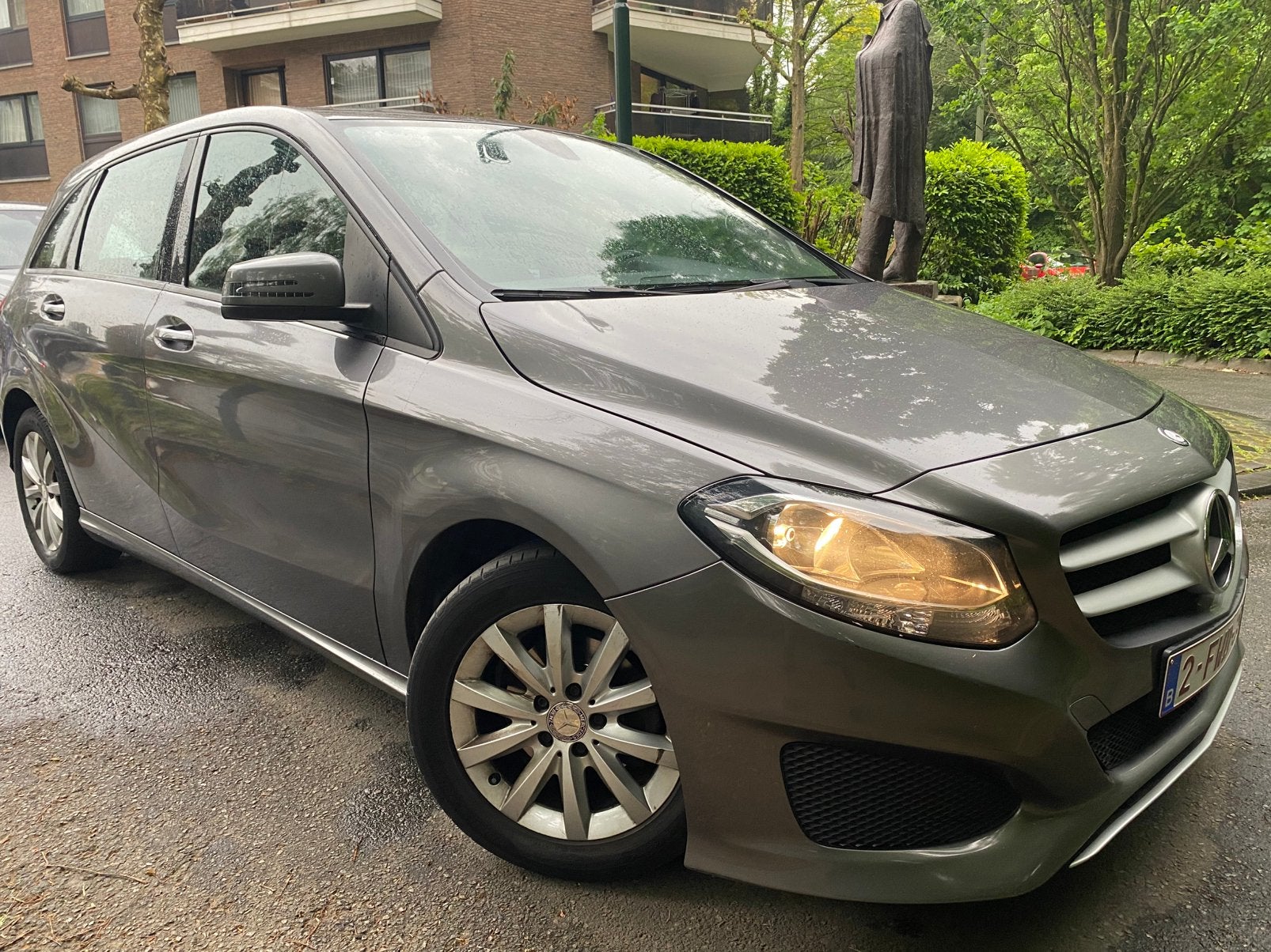 Mercedes Benz B180 CDI, Argent ou Gris, Achat, Euro 6, Noir