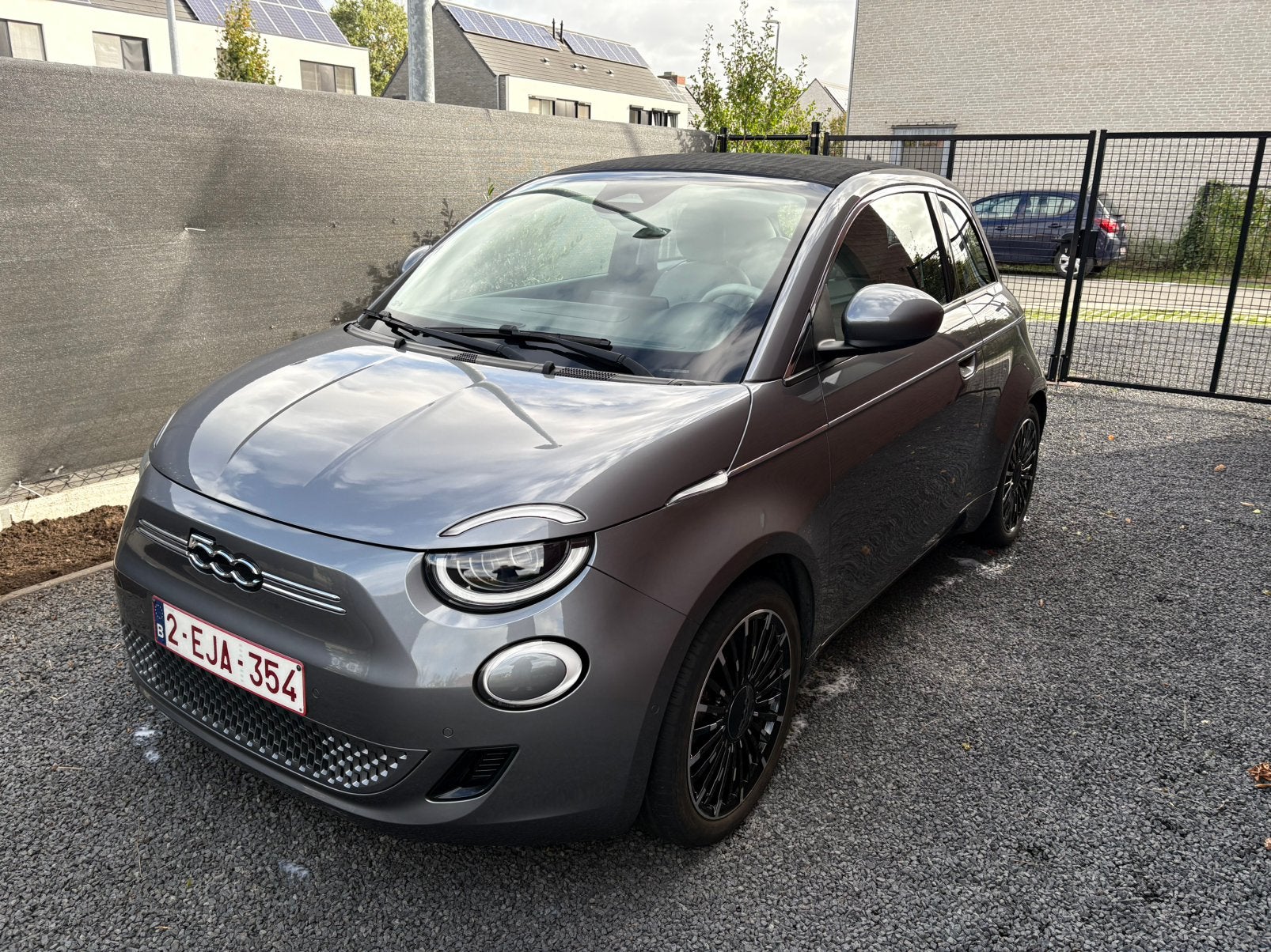 Fiat 500e Cabrio, Autos, Argent ou Gris, Achat, Euro 6, Cabriolet