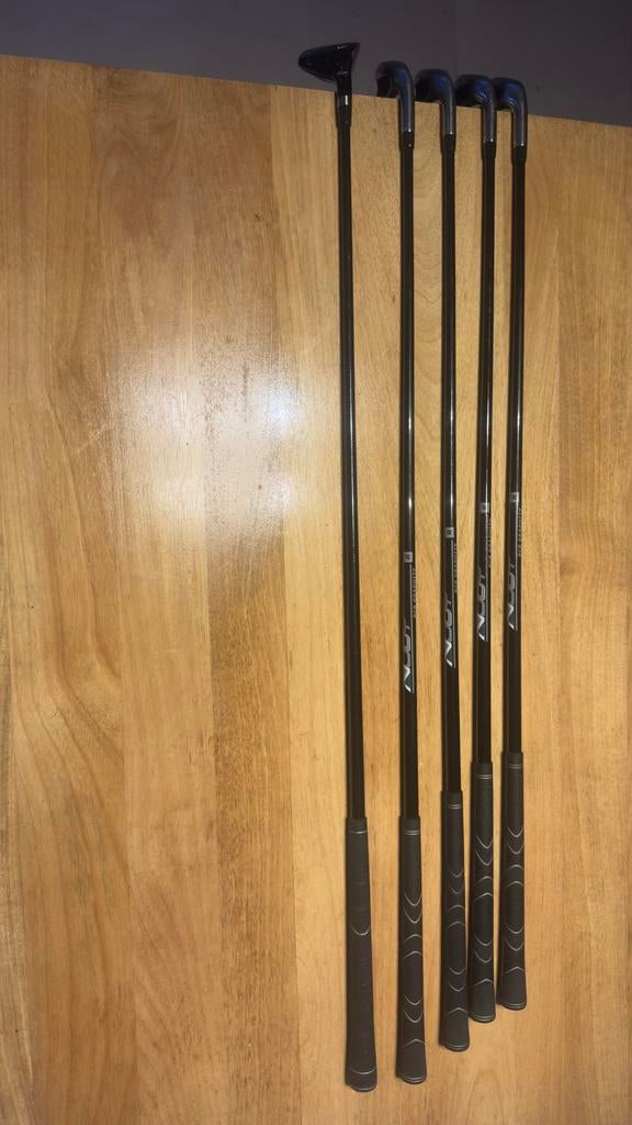 Set de golf n-joy 5 clubs, hybride 4 24, prêt à jouer, Sports & Fitness, Golf, Enlèvement ou Envoi, Utilisé, Set, Autres marques