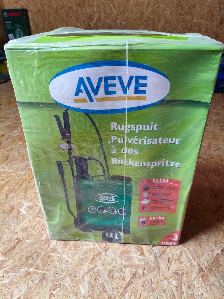 Splinternieuwe Aveve Rugspuit / Druksproeier - 12 Liter, Enlèvement, Neuf, Autres types, Aveve