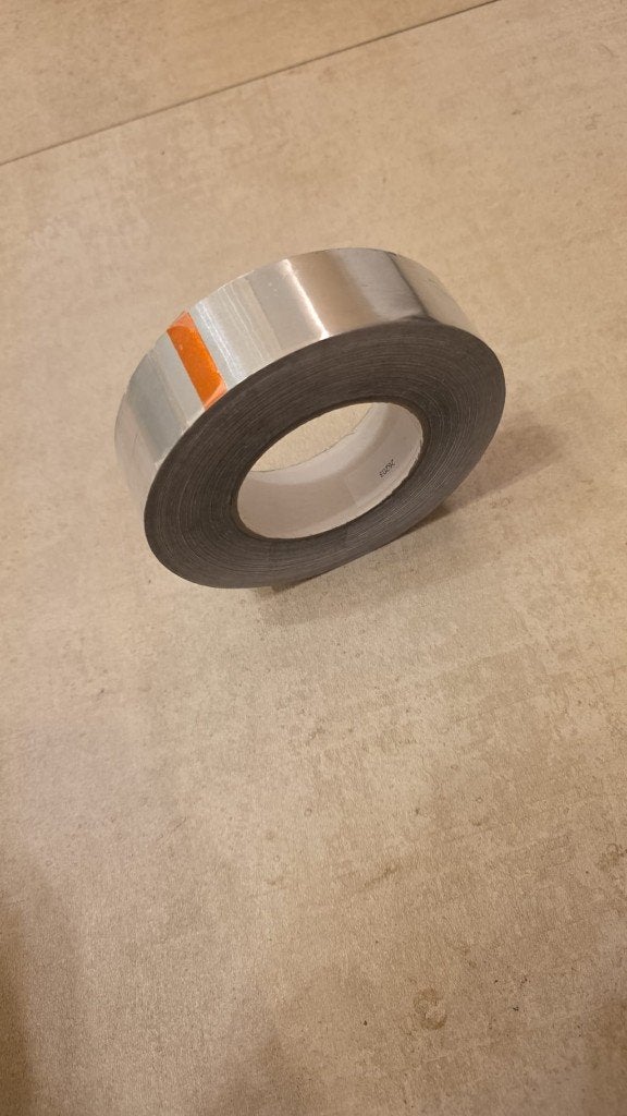 Ruban adhésif aluminium professionnel 30 mm  Neuf, Bricolage & Construction, Isolation & Étanchéité, Envoi, Neuf, Autres matériaux