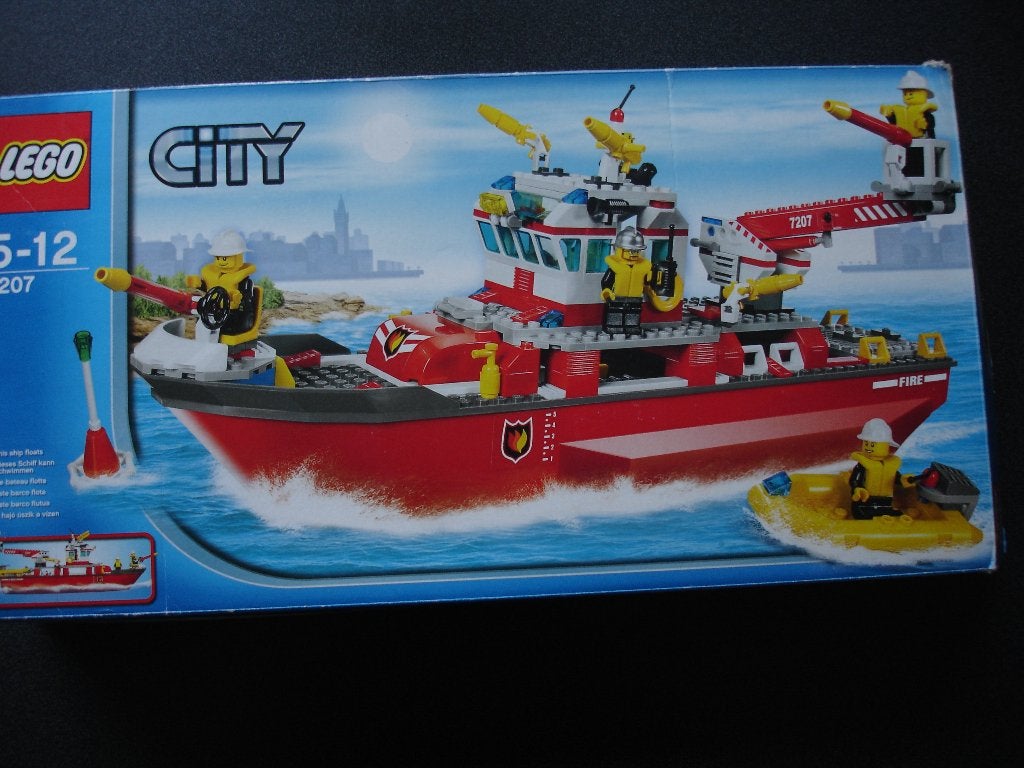 Lego City 7207 Brandweerboot 5-12 jaar, Enlèvement ou Envoi, Complet, Lego, City