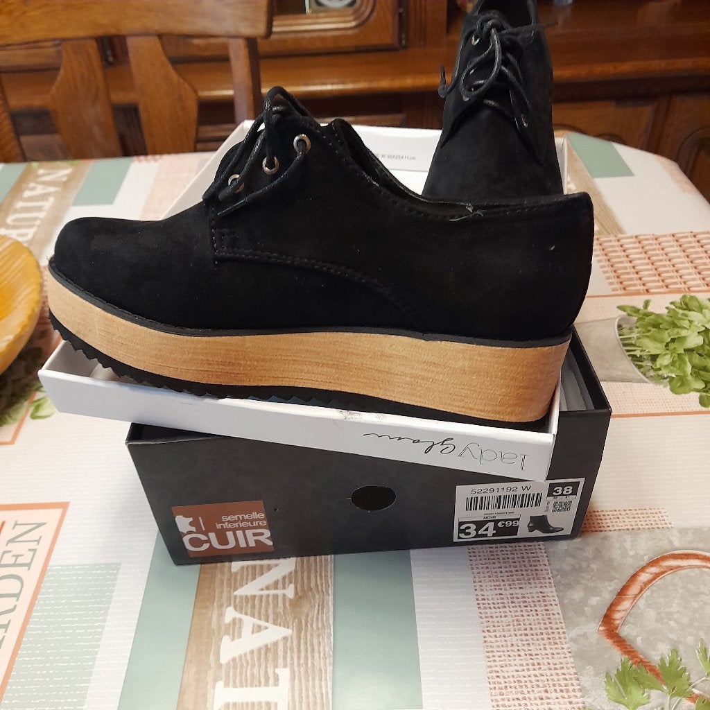 Chaussure femmes, Neuf, Enlèvement, Bleu, Chaussures basses