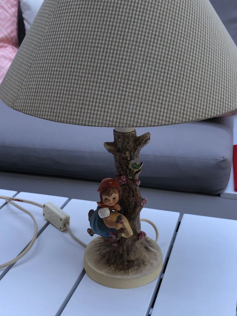 Tafellamp van Hummel, Ophalen, Zo goed als nieuw, Overige materialen