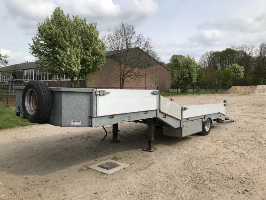 VELDHUIZEN Other Other P37-1 semi dieplader met rampen / opr, Autos, Argent ou Gris, Achat, Entreprise, Autres carburants
