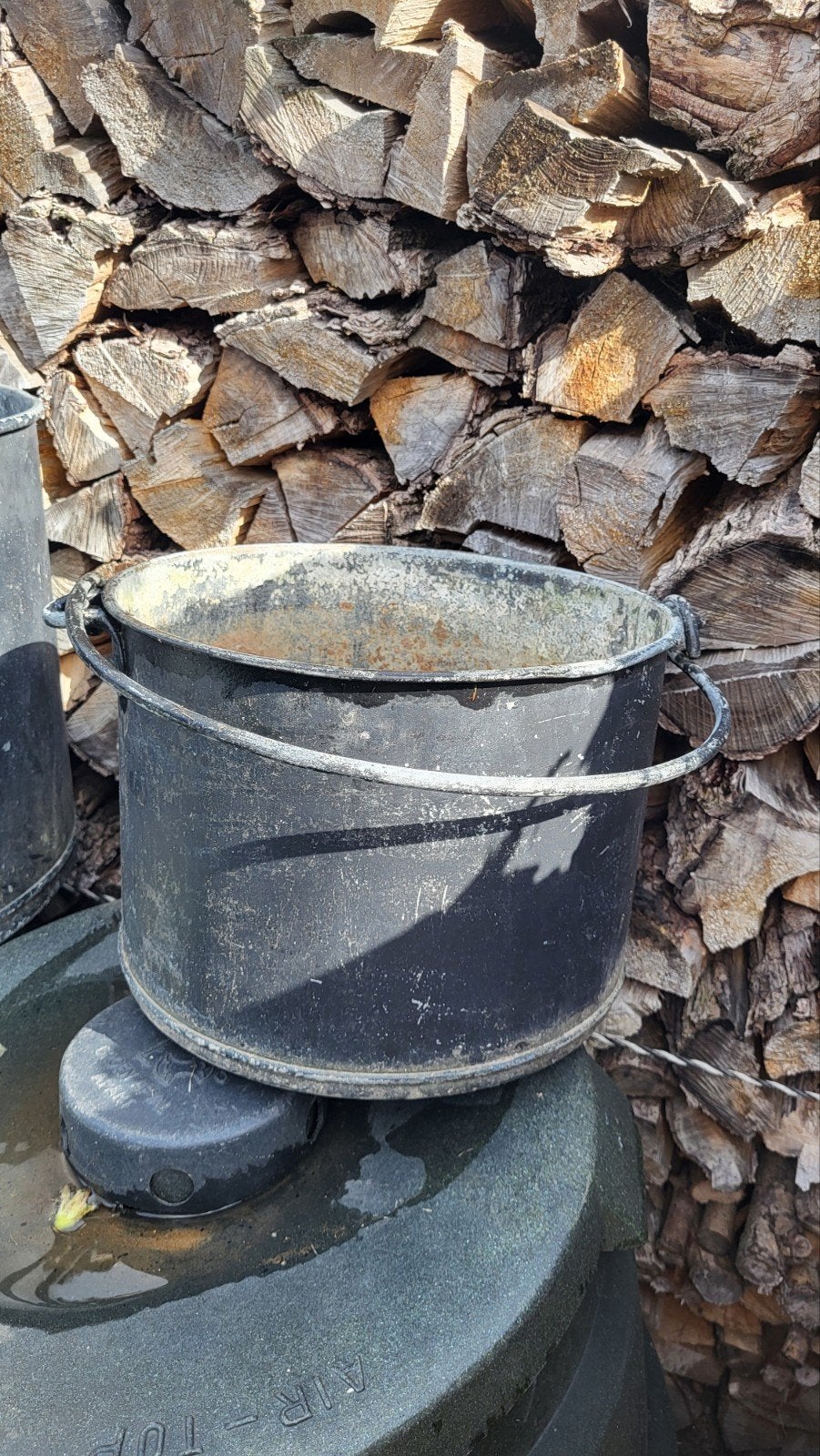 metalen teil 35cm, Tuin en Terras, Ophalen