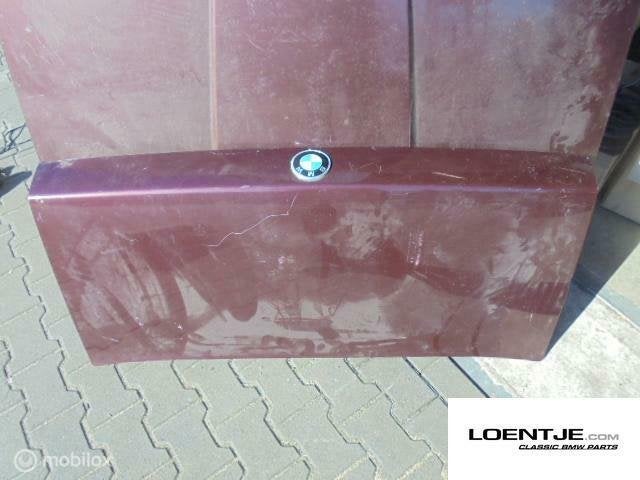 Achterklep BMW e30 sedan cabrio coupe 325i 320i 318i etc, Gebruikt, Achterklep, Ophalen of Verzenden, BMW