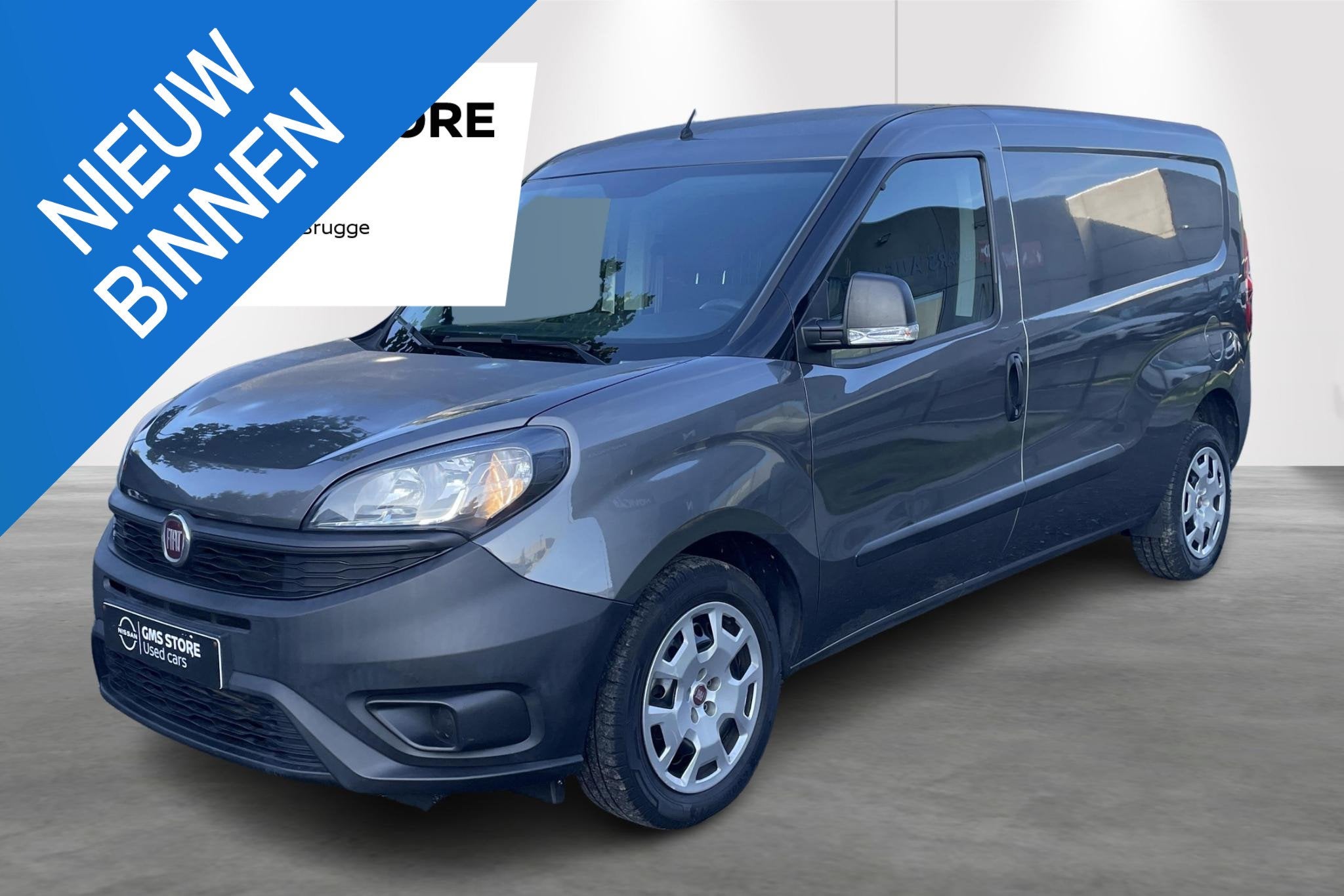 Fiat Doblo Cargo 1.6 Multijet 105 SX LWB 3 zit, Voorwielaandrijving, 4 deurs, Gebruikt, 4 cilinders