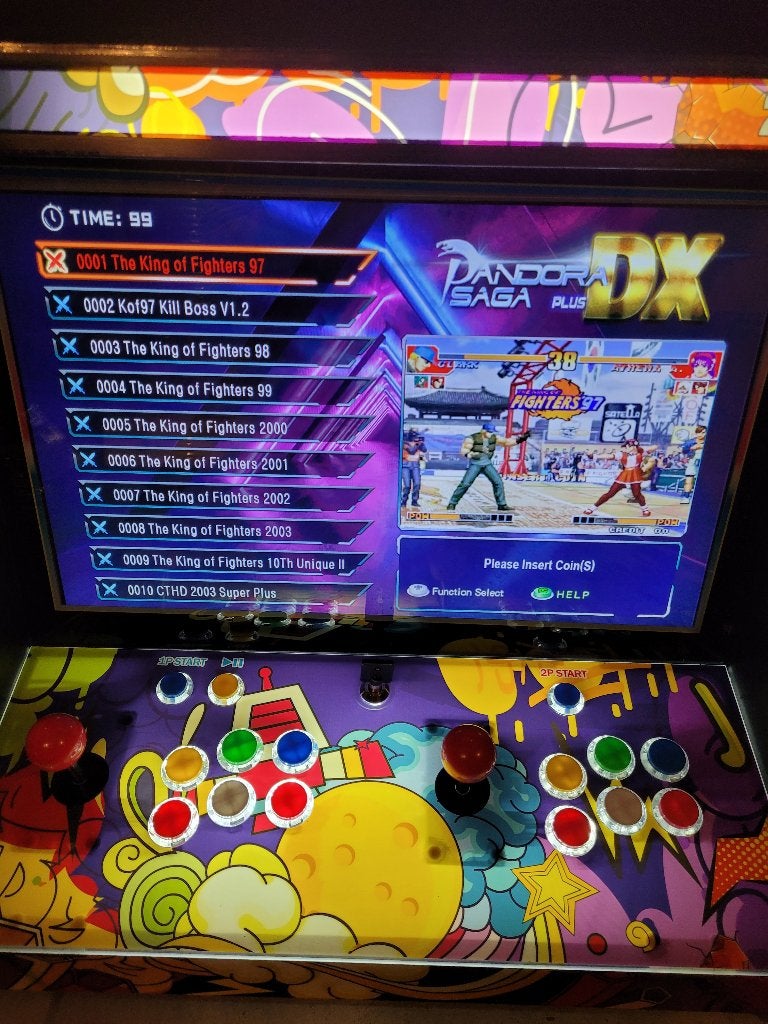 Arcade Bartop Pandora Saga DX Plus, Consoles de jeu & Jeux vidéo, 2 joueurs, À partir de 12 ans, Comme neuf, Autres genres