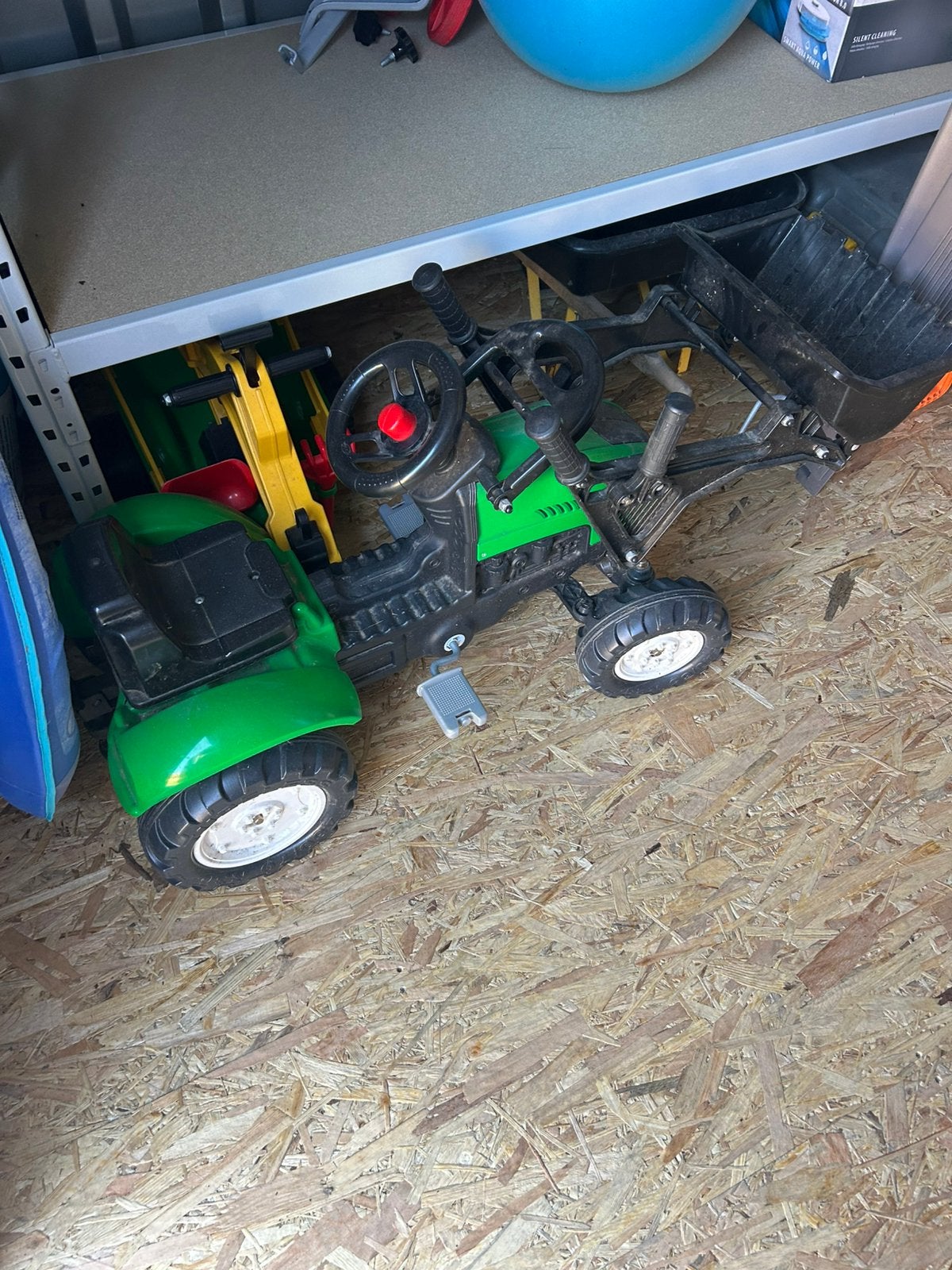 Tractor en kar met kraan, Ophalen, Zo goed als nieuw