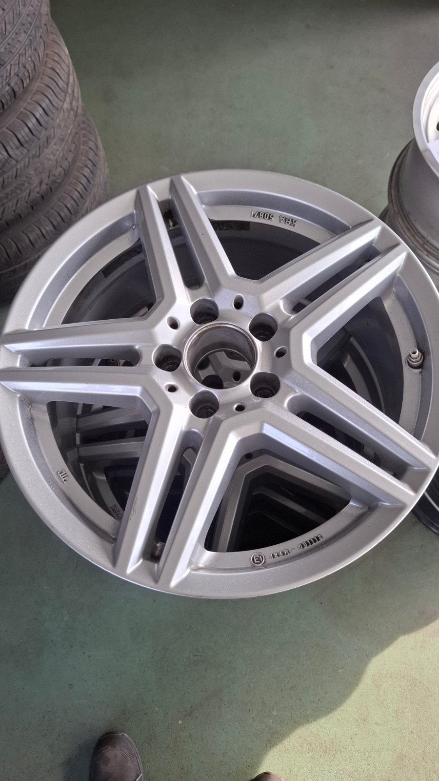 4 velgen 7.5j x17 et36 5x112, Enlèvement