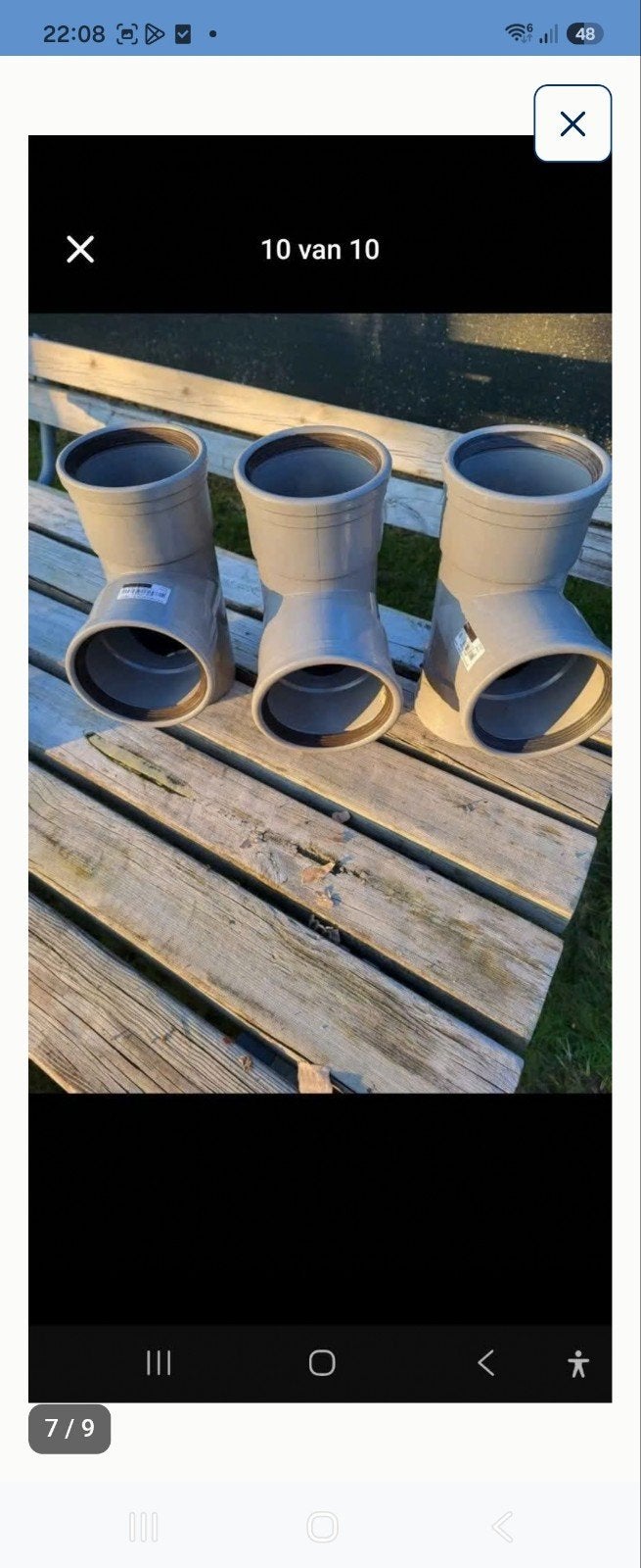 Koppelstikken pvc, Ophalen of Verzenden, PVC