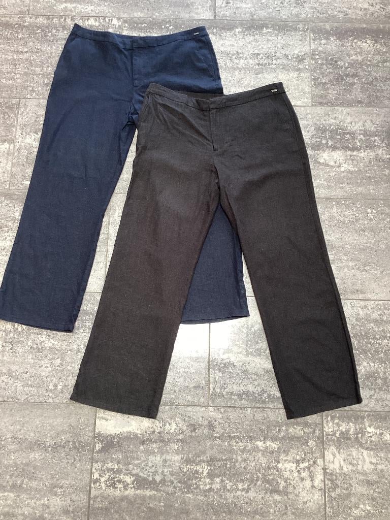 Pantalon en lin L&L 42, Taille 42/44 (L), Enlèvement ou Envoi, Lola & Liza, Comme neuf