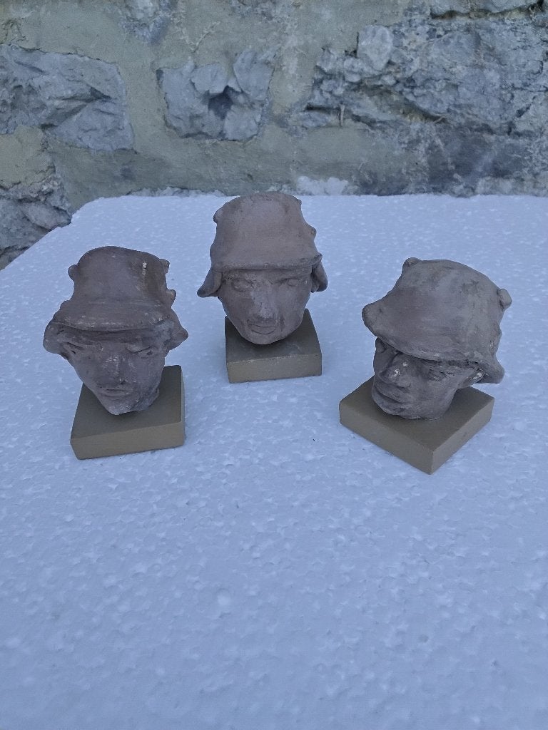 Militaria, travail de tranchee 14/18, Collections, Enlèvement ou Envoi, Armée de terre, Objet d'art