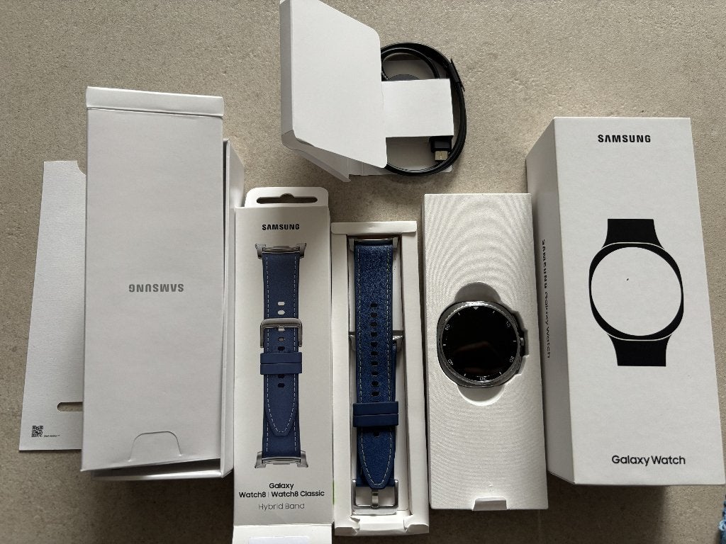 Samsung Galaxy Watch8 Classic - Uitstekende conditie, Ophalen of Verzenden, Zo goed als nieuw, Samsung, Waterdicht