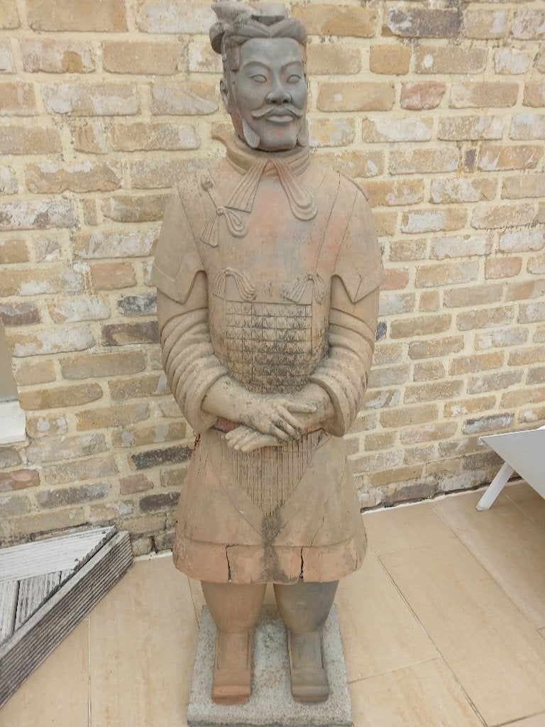 Terracotta beeld, Ophalen, Overige onderwerpen, Handgemaakt, Beeld