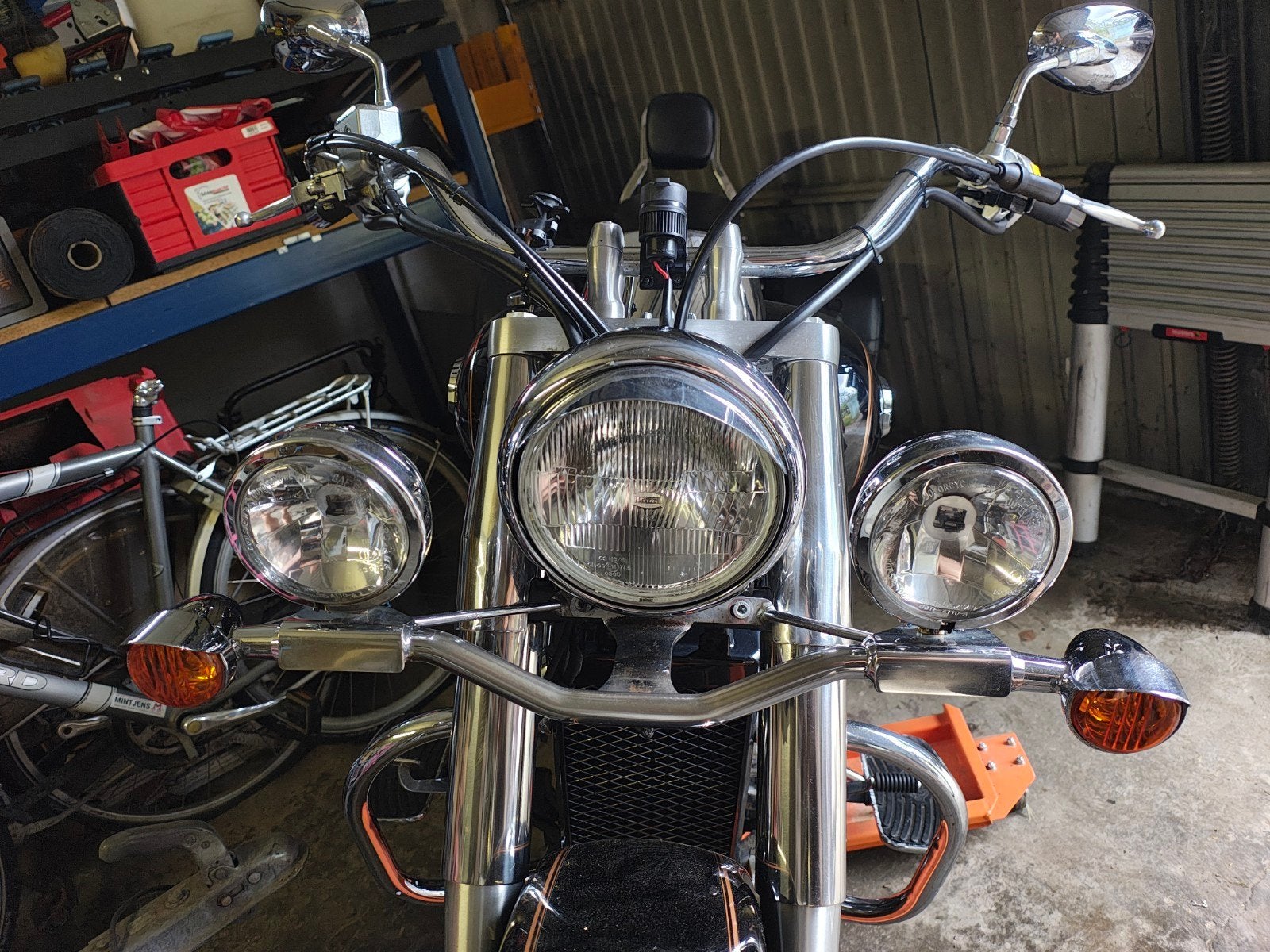 Extra koplampen voor Suzuki Volusia intruder boulevard, Motoren, Ophalen of Verzenden