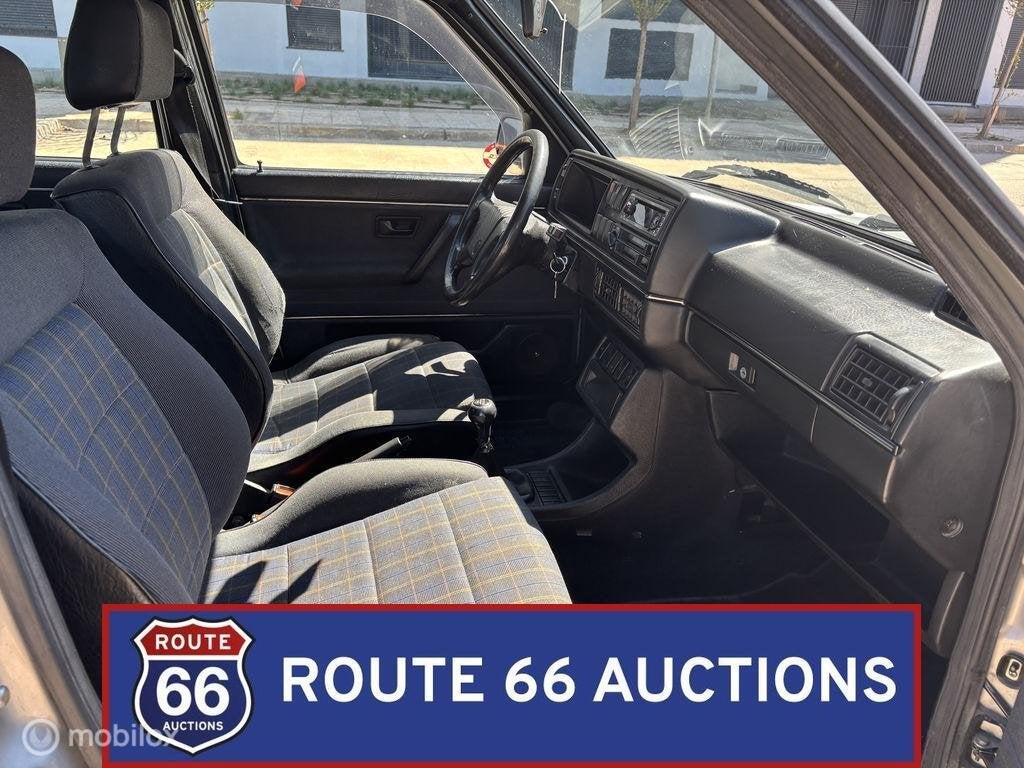 Volkswagen Jetta GTX | 1989 | Route 66 Auctions, Auto's, Oldtimers, Volkswagen, Zwart, Bedrijf, Handgeschakeld