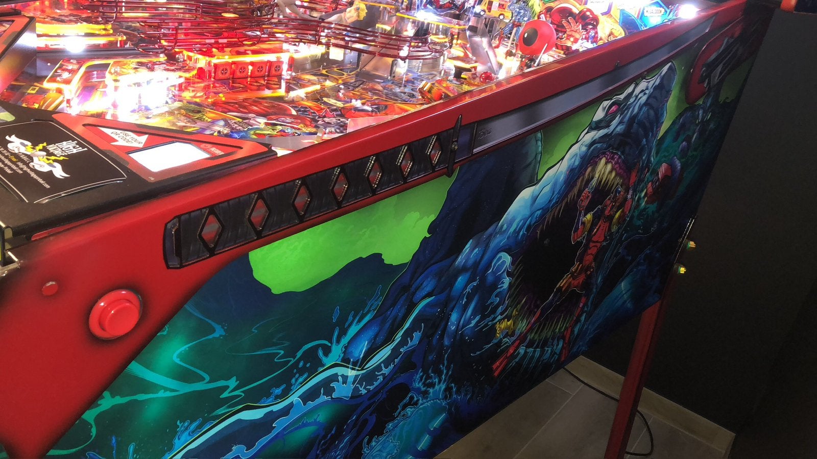 Flipper stern deadpool premium, Verzamelen, Ophalen, Zo goed als nieuw, Stern