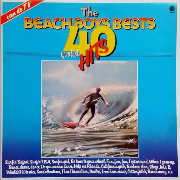LP: The Beach Boys ‎– Beach Boys Bests (40 Greatest Hits), Ophalen of Verzenden, 1970 - 1979, Zo goed als nieuw, 12 inch