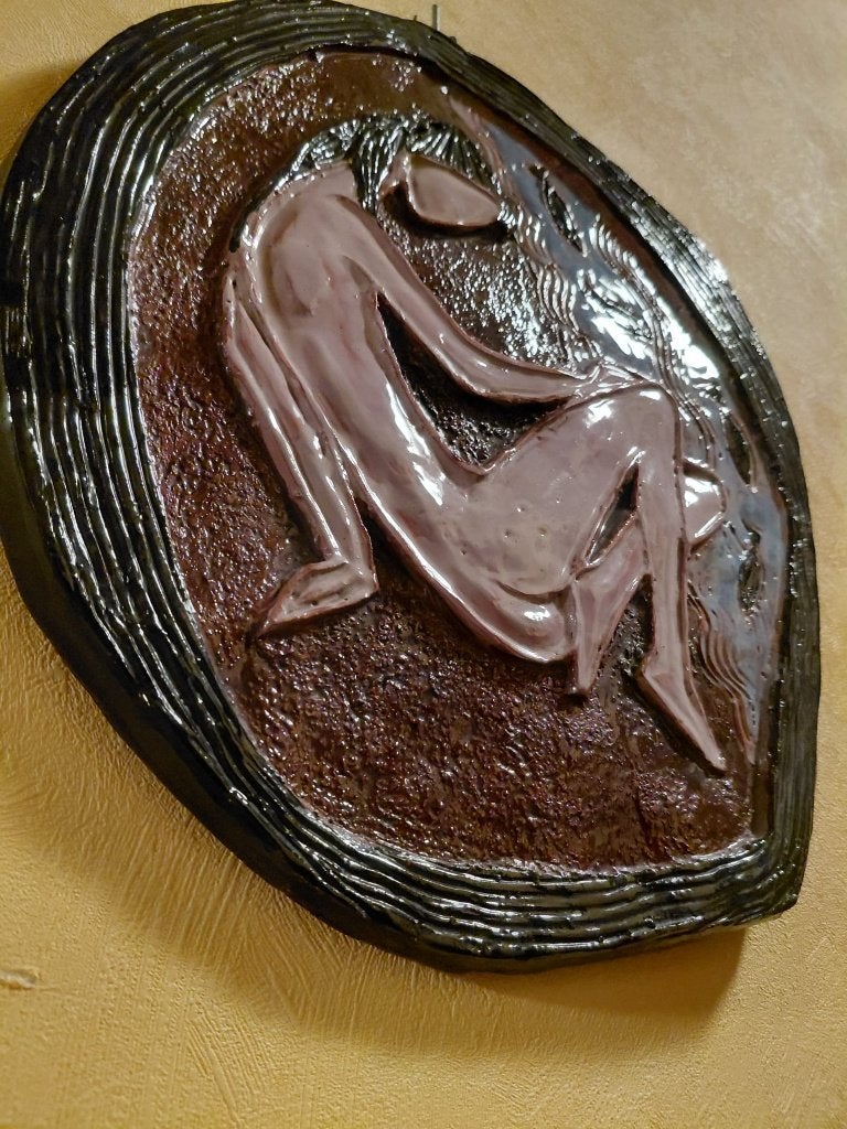Kunstwerk in reliëfkeramiek van Paul Vermeire Oostende, Ophalen of Verzenden