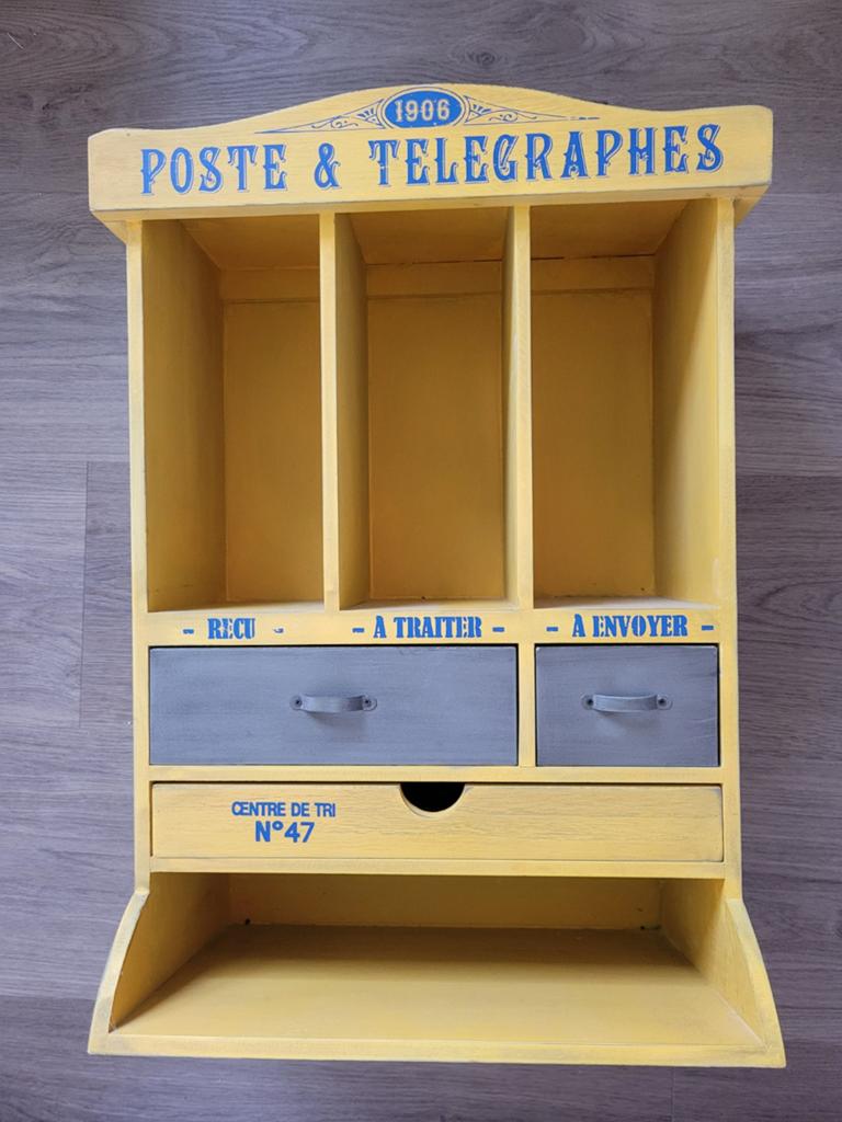Muurkastje met als thema 'Post', Verzamelen, Poppenhuizen en Toebehoren, Ophalen