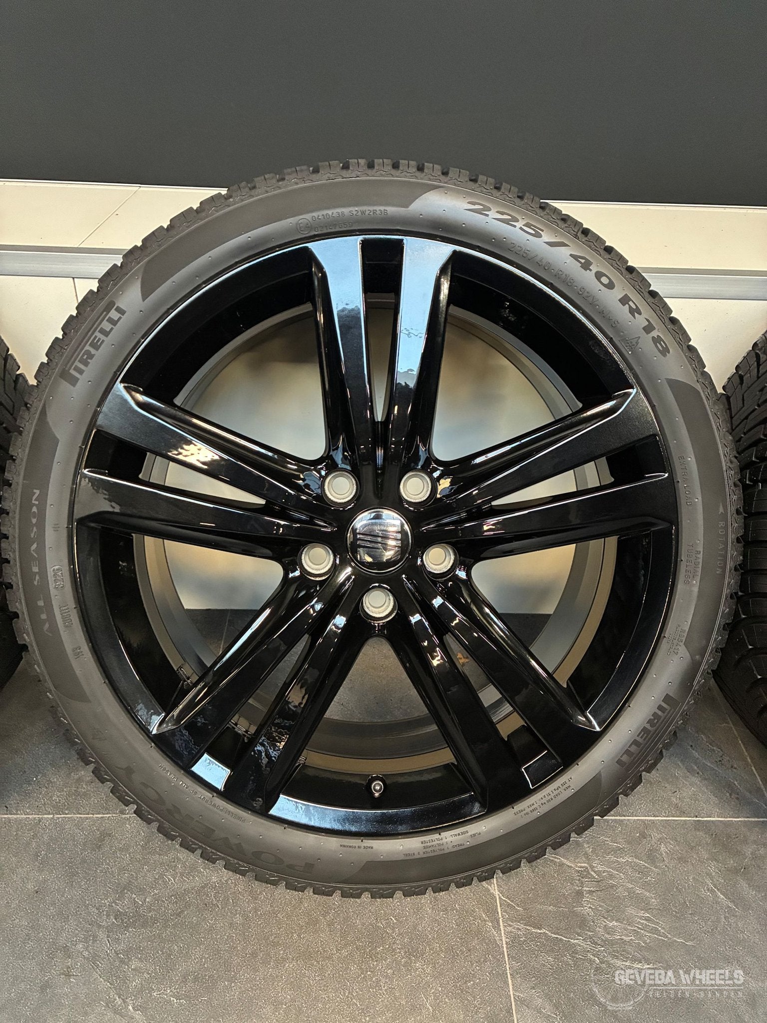 18” originele Seat Leon Cupra Leon FR velgen + banden 5x112, Auto-onderdelen, 18 inch, Gebruikt, -, -