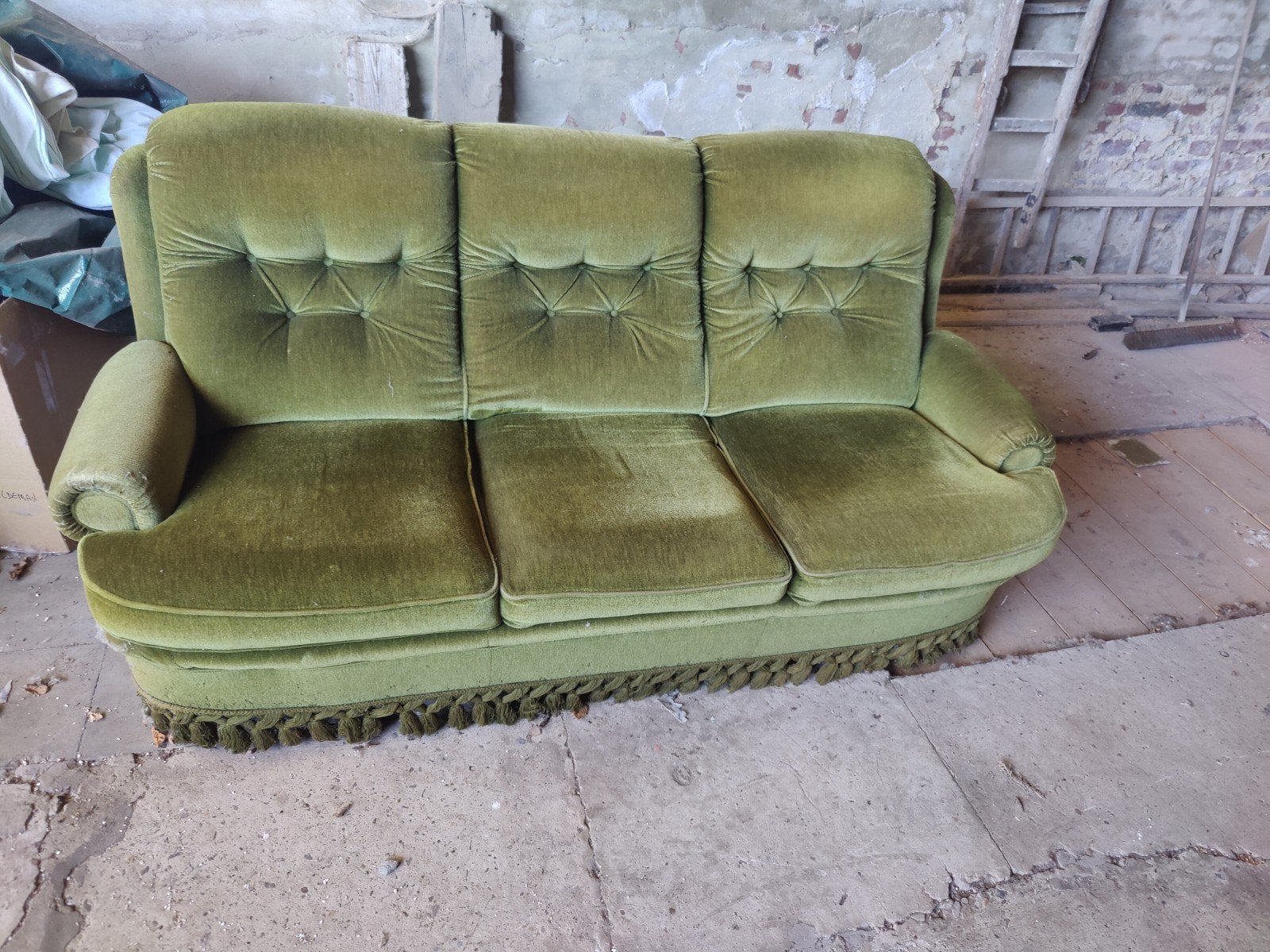 Retro zetel , sofa, zitbank, vintage, Ophalen