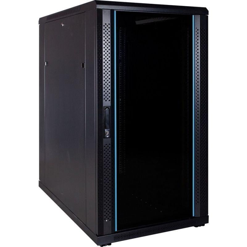 Armoire serveur 22U avec porte vitrée 6822 rack de serveur, Informatique & Logiciels, Enlèvement, Neuf, Verre