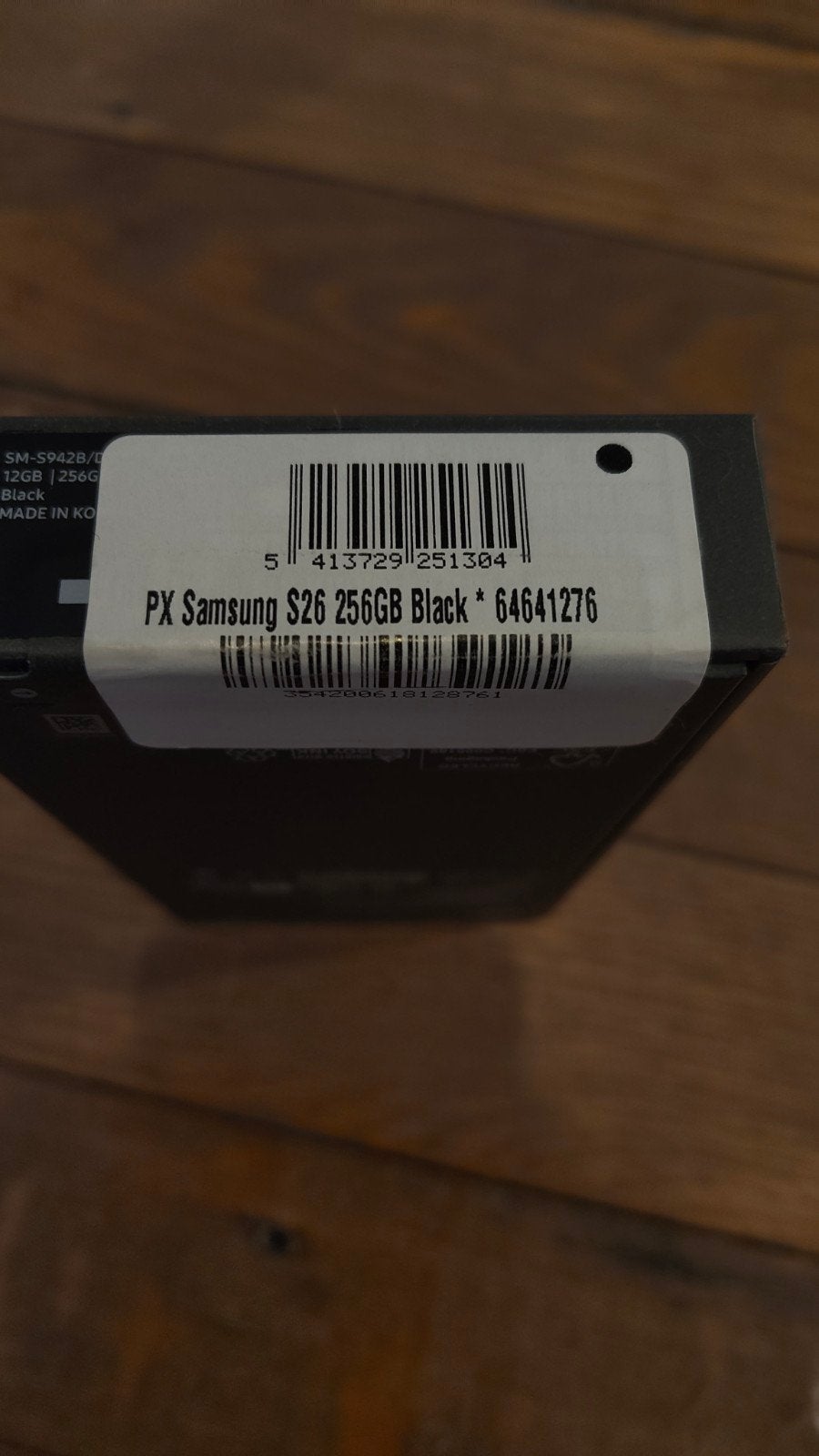 Samsung S26 256GB Black MET GARANTIE, Telecommunicatie, Overige modellen, Zwart, Touchscreen, Nieuw