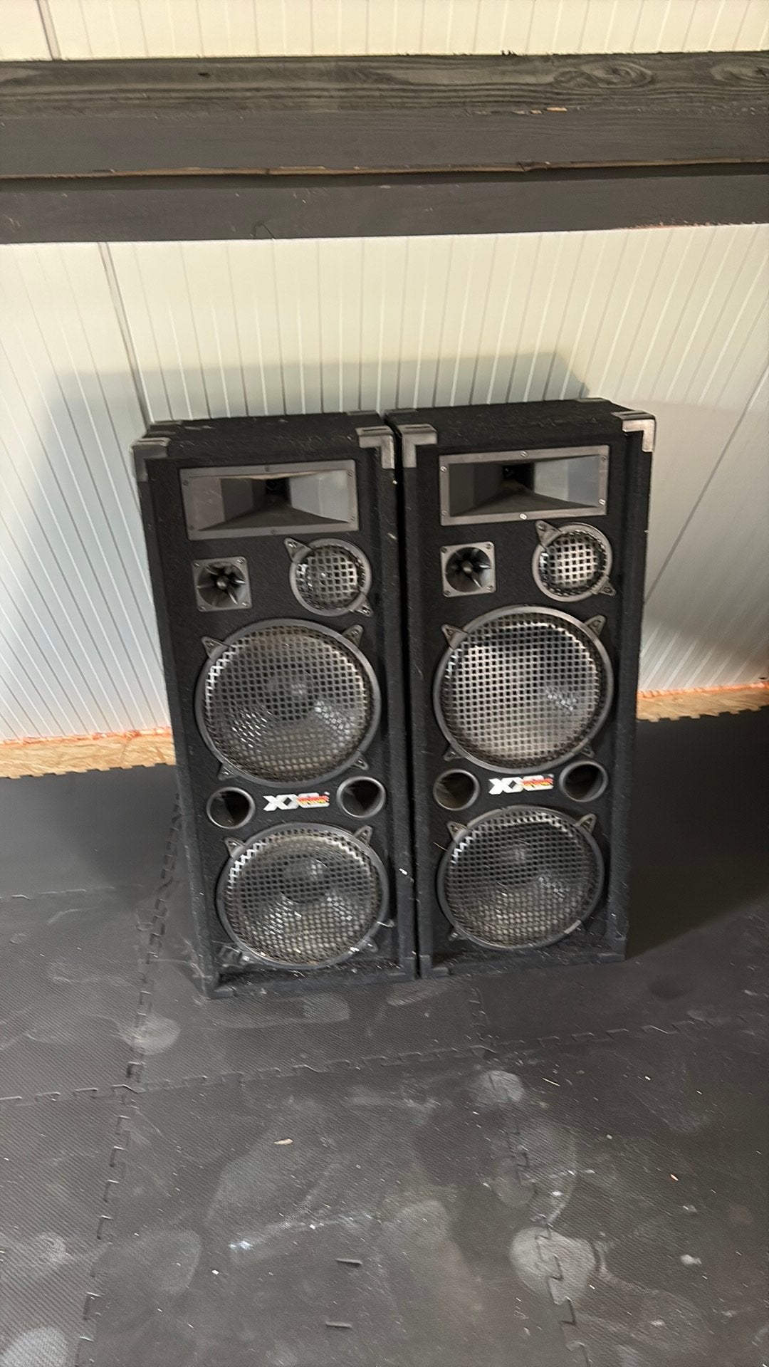 Passieve speakers, Audio, Tv en Foto, Luidsprekerboxen, Ophalen, Gebruikt, 150 watt of meer, Overige merken