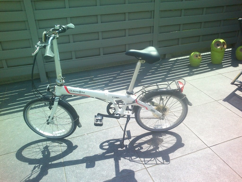 Dahon Vybe City 20 inch vouwfiets., Fietsen en Brommers, Fietsen | Vouwfietsen, Ophalen, Gebruikt, Velgrem, Versnellingen