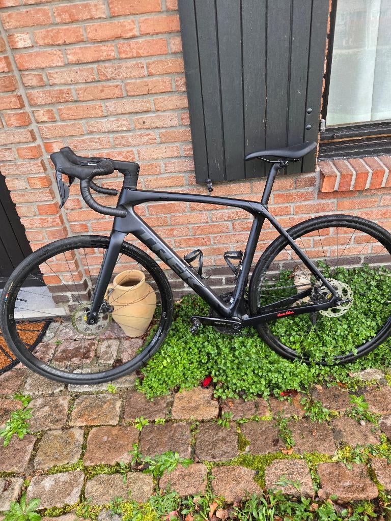Trek Domane SL6 SatinTrek black maat 56, Ophalen, Zo goed als nieuw