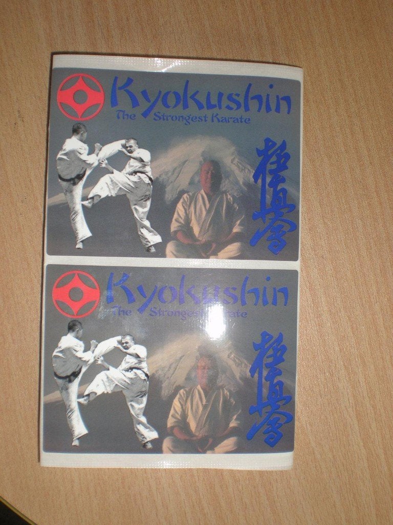 kyokushin karate oyama sticker auto motor stickers, Sports & Fitness, Enlèvement ou Envoi, Neuf, Karaté