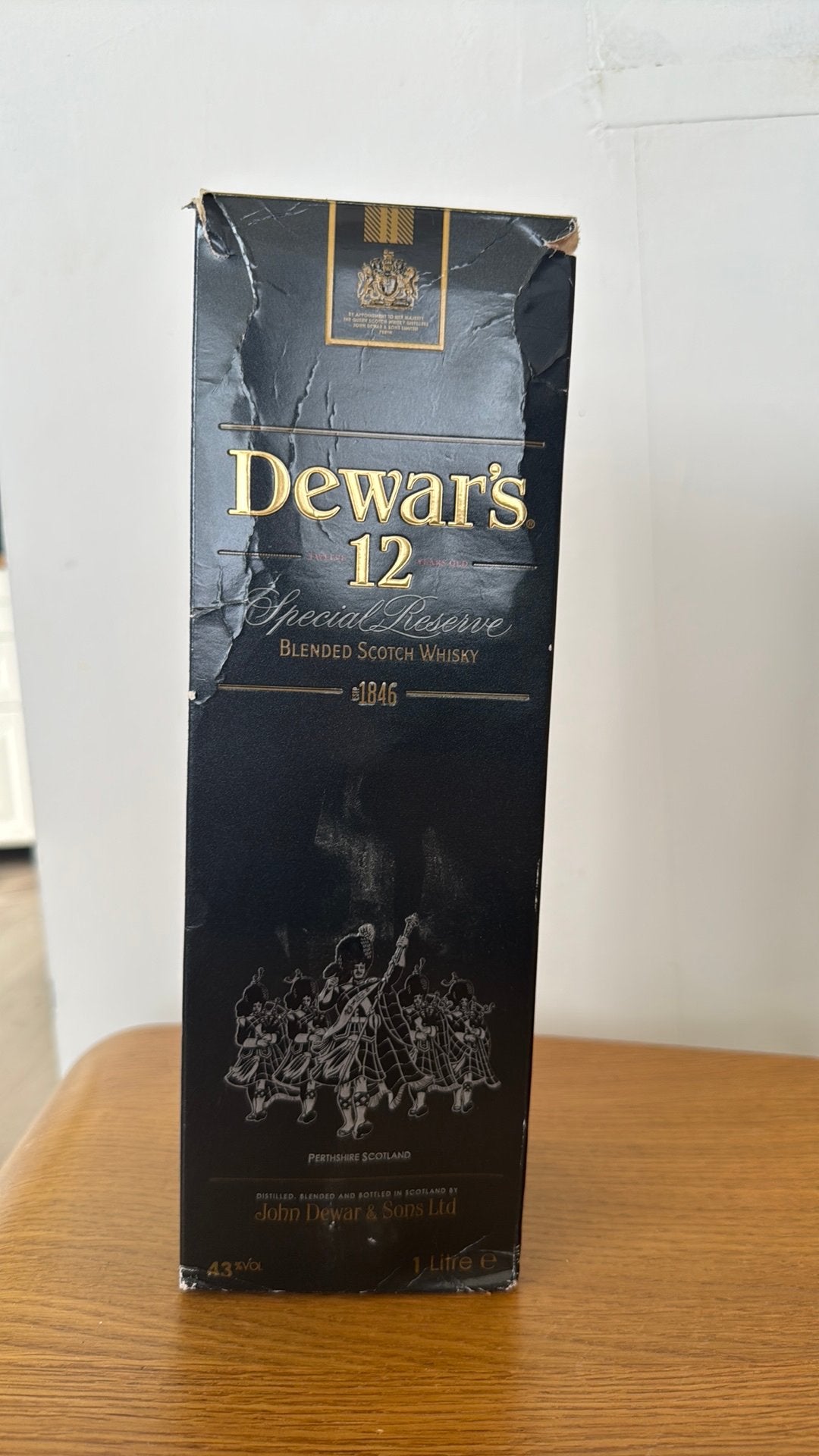 Réserve spéciale vintage Dewar de 12 ans, Verzamelen, Ophalen of Verzenden, Zo goed als nieuw