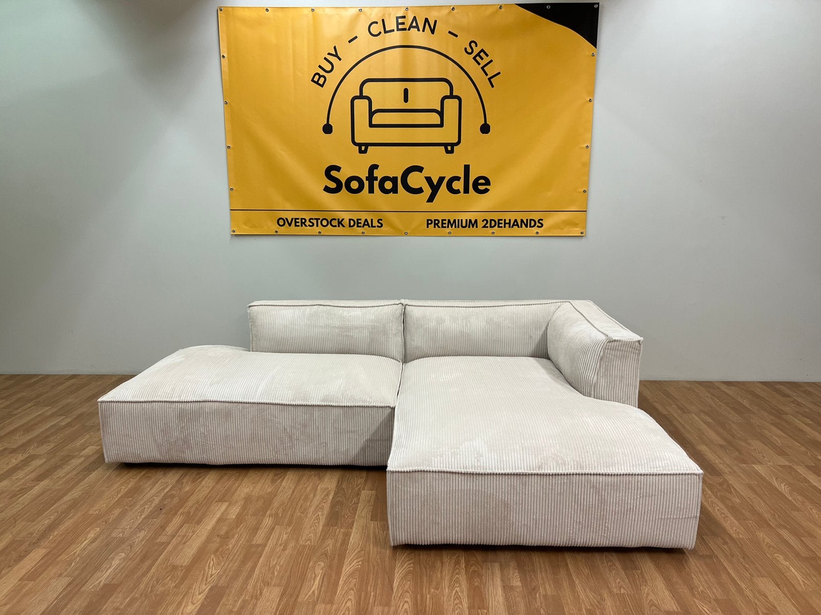 Overstock - Fauteuil d'angle NV Gallery (NOUVEAU) SofaCycle, Neuf, Enlèvement ou Envoi, SofaCycle, Info@sofacycle.be