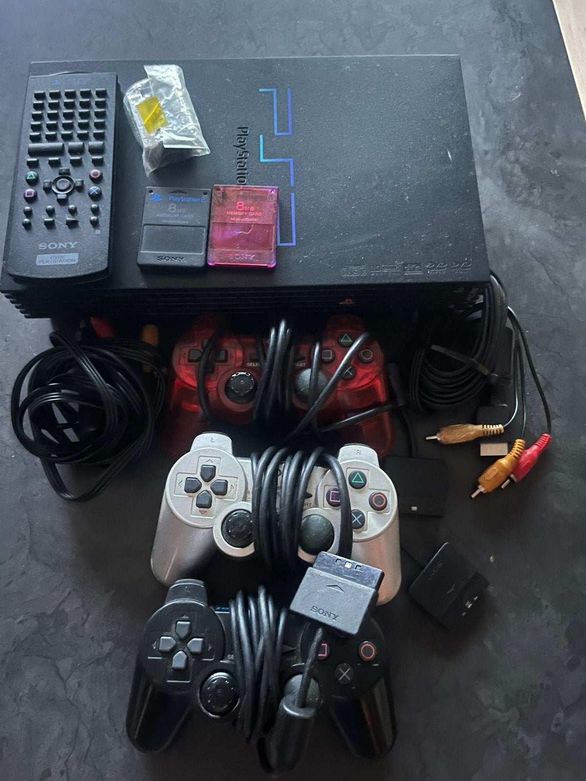 Manettes et cartes mémoire PlayStation 2, Enlèvement ou Envoi, Comme neuf