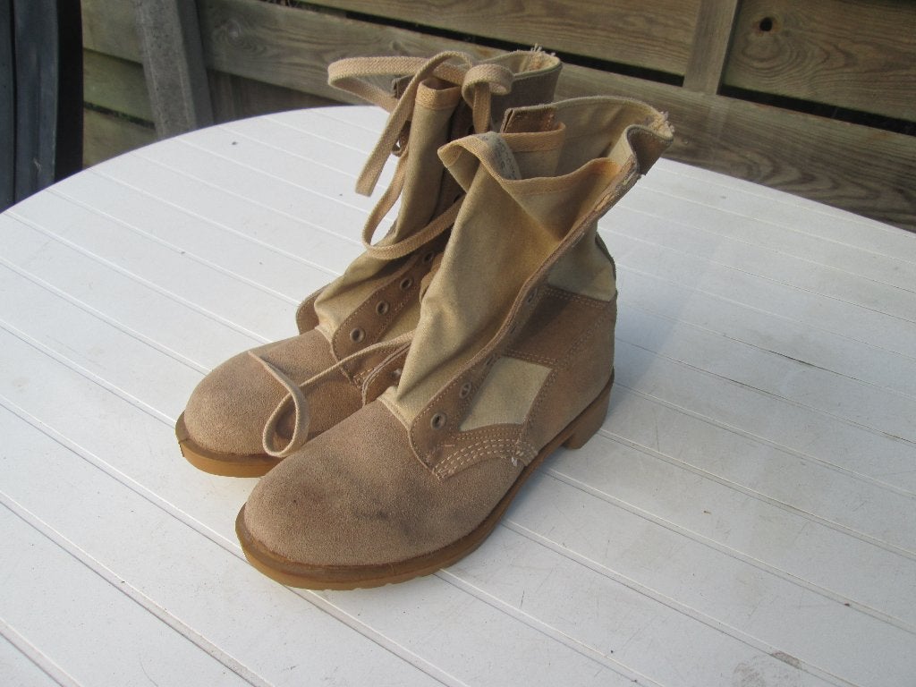 Britse Dessert Boots size 7   M41, Collections, Enlèvement ou Envoi, Armée de terre, Vêtements ou Chaussures