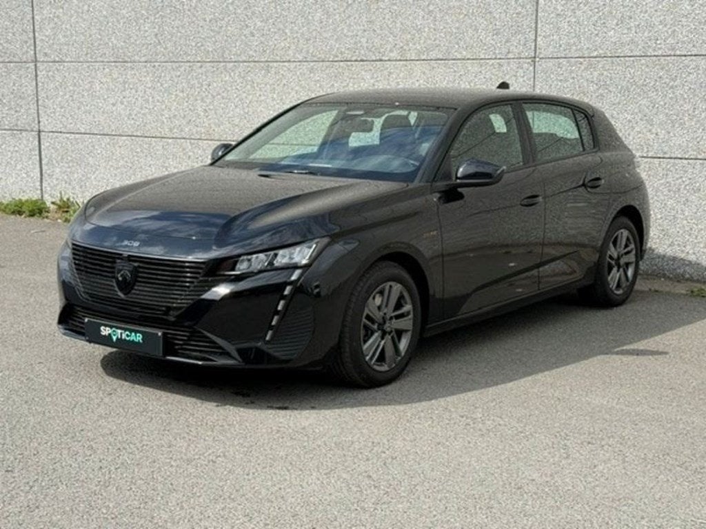 Peugeot 308 *GPS*Hybrid Style e-DSC6, Zwart, Zwart, Bedrijf, Hybride Elektrisch/Benzine