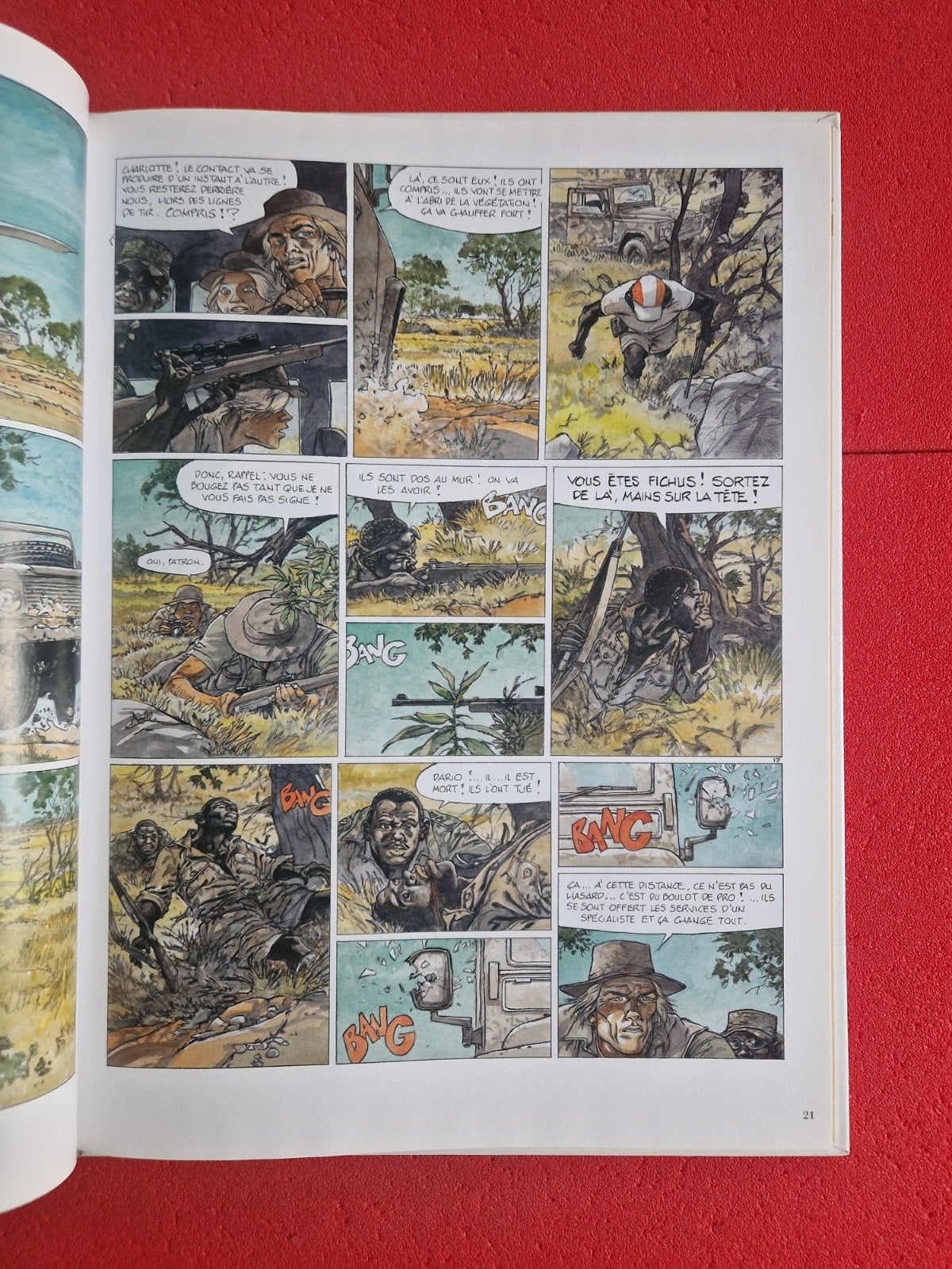 bd afrika, EO, Enlèvement ou Envoi