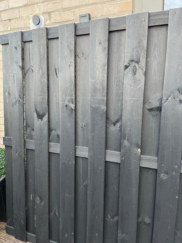 Tuin schutting, Tuin en Terras, Schuttingen, Ophalen, 1 tot 2 meter, Minder dan 3 meter, Nieuw