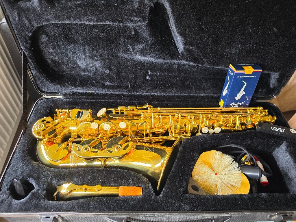 Saxofoon Voggenreiter altsax, Muziek en Instrumenten, Ophalen, Nieuw, Alt, Met koffer