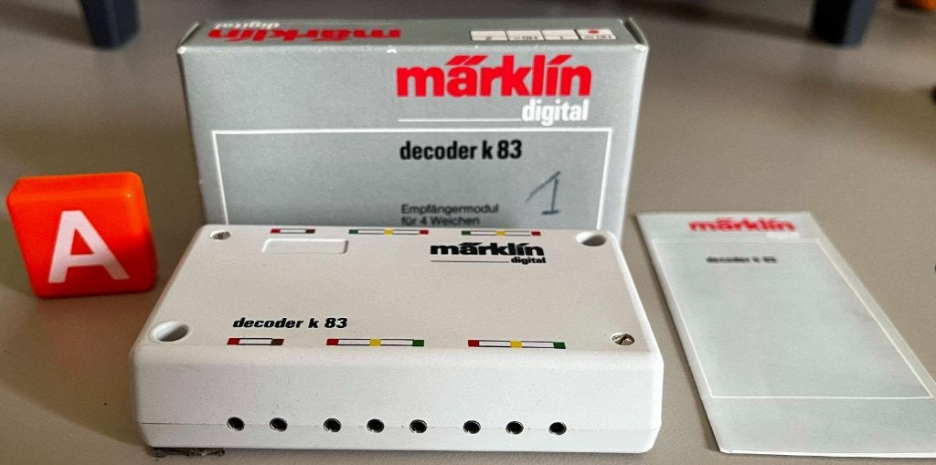 Märklin decoder K83 (6083), Gebruikt, Gelijkstroom of Wisselstroom, Overige typen, Ophalen of Verzenden