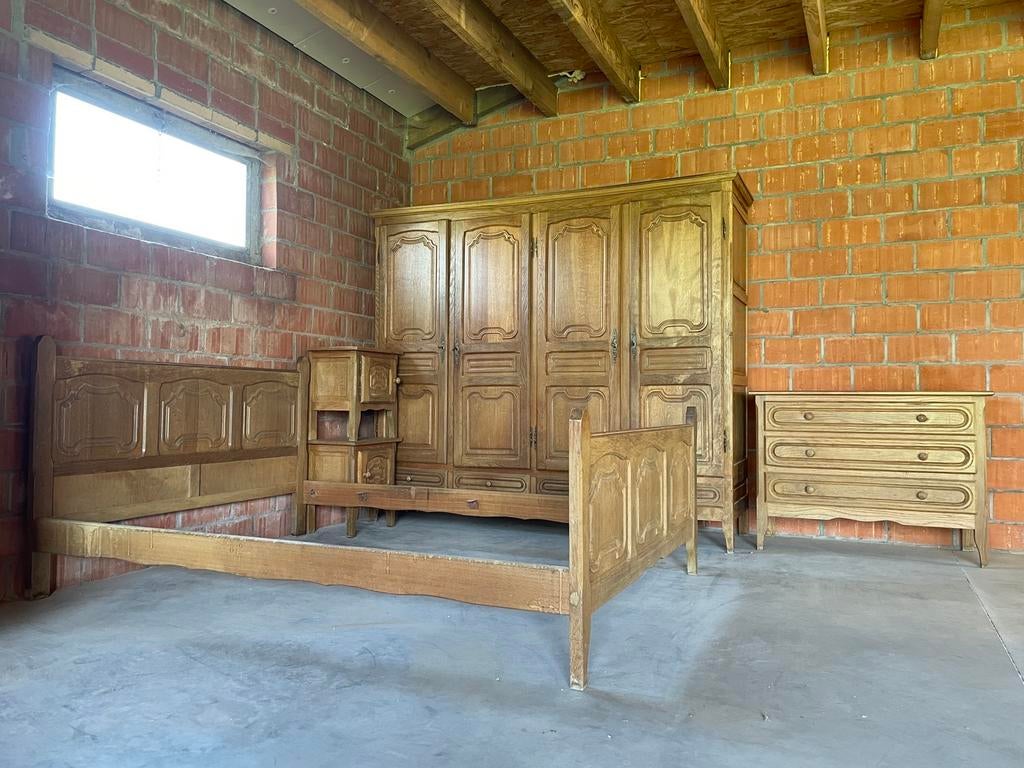 Antieke slaapkamer, Huis en Inrichting, Ophalen, Gebruikt, Twijfelaar