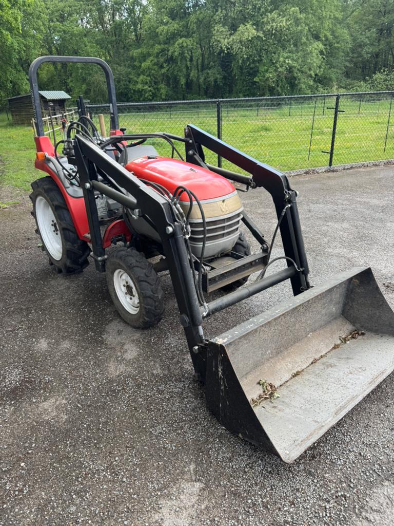 Minitractor yanmar & frontlader, Zakelijke goederen, Ophalen