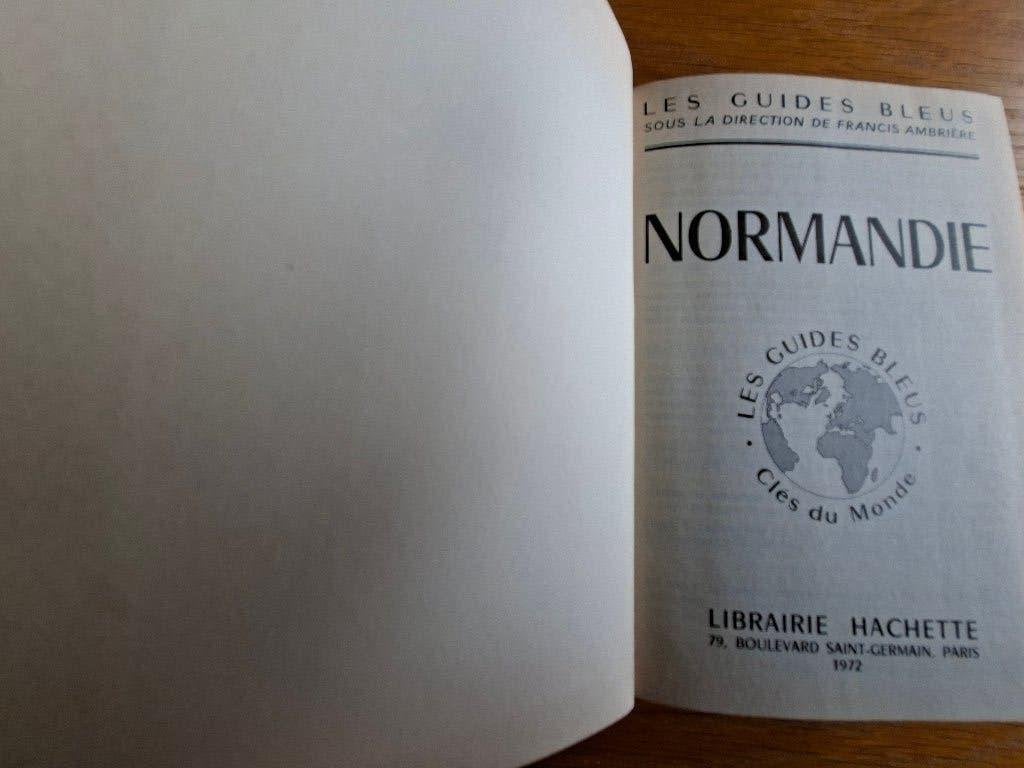 Les Guides Bleus - Normandie, Livres, Guide ou Livre de voyage, Autres marques, Enlèvement ou Envoi, Utilisé