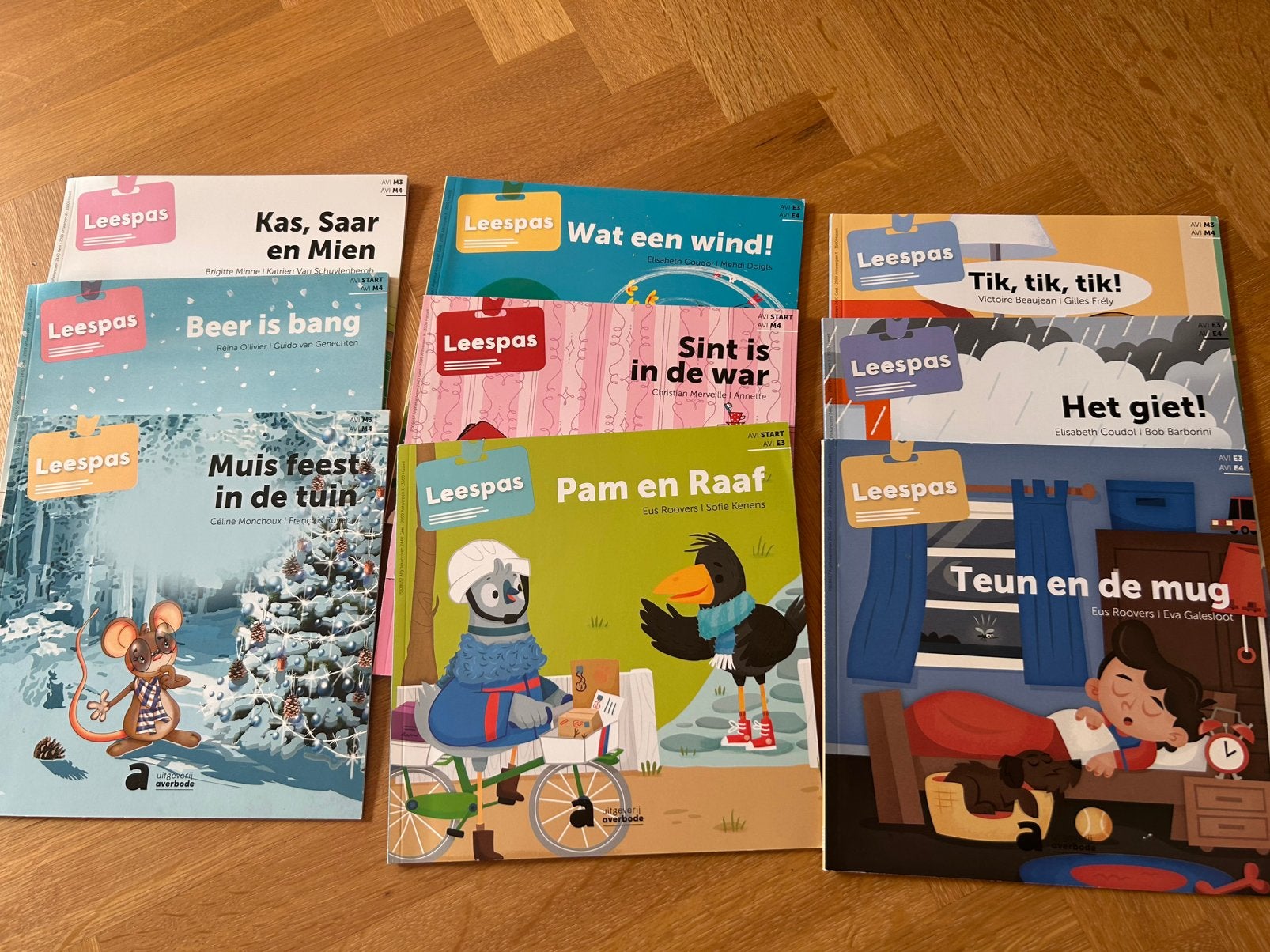 Leespas : 9 boekjes, Boeken, Ophalen of Verzenden, Zo goed als nieuw