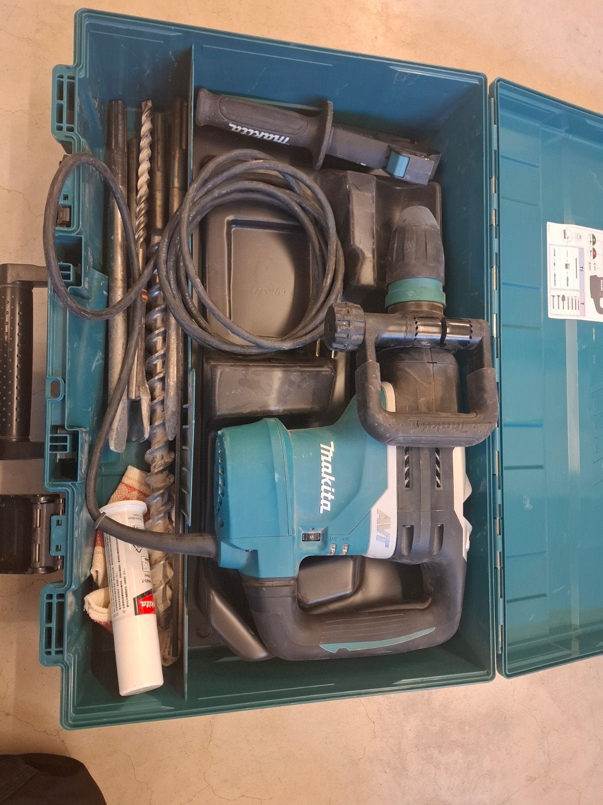 makita boorhamer HR4013c, Ophalen, Zo goed als nieuw, Boor- en/of Breekhamer