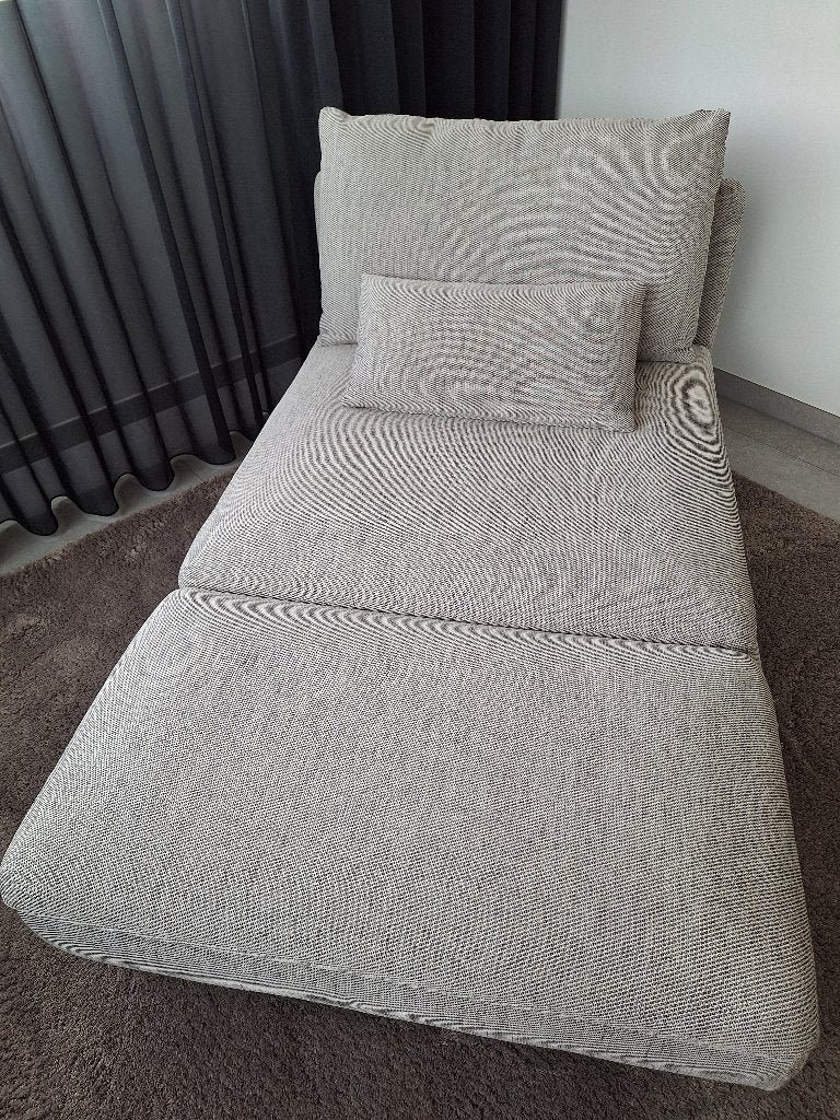 Chaise longue Viarp beige - inutilisée, Moins de 150 cm, Comme neuf, Enlèvement, Deux personnes