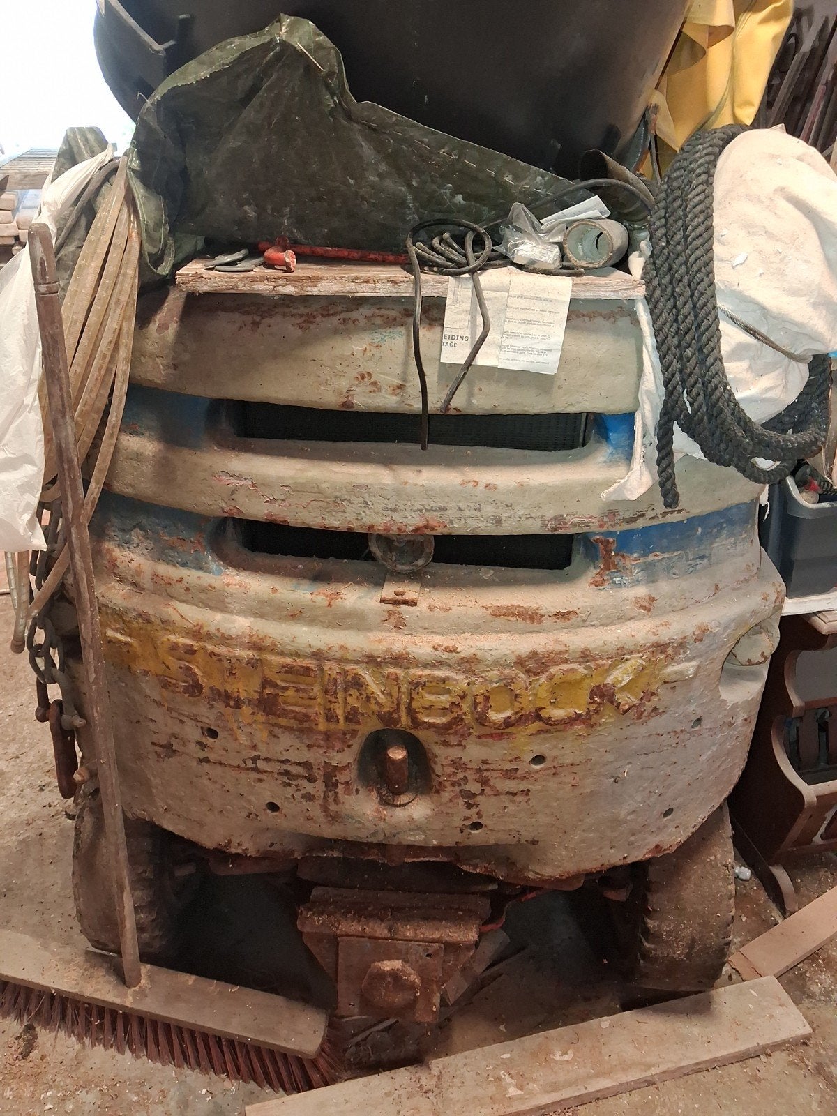 Steinbock diesel heftruck met Mercedes motor, Zakelijke goederen, Ophalen, Diesel, Heftruck